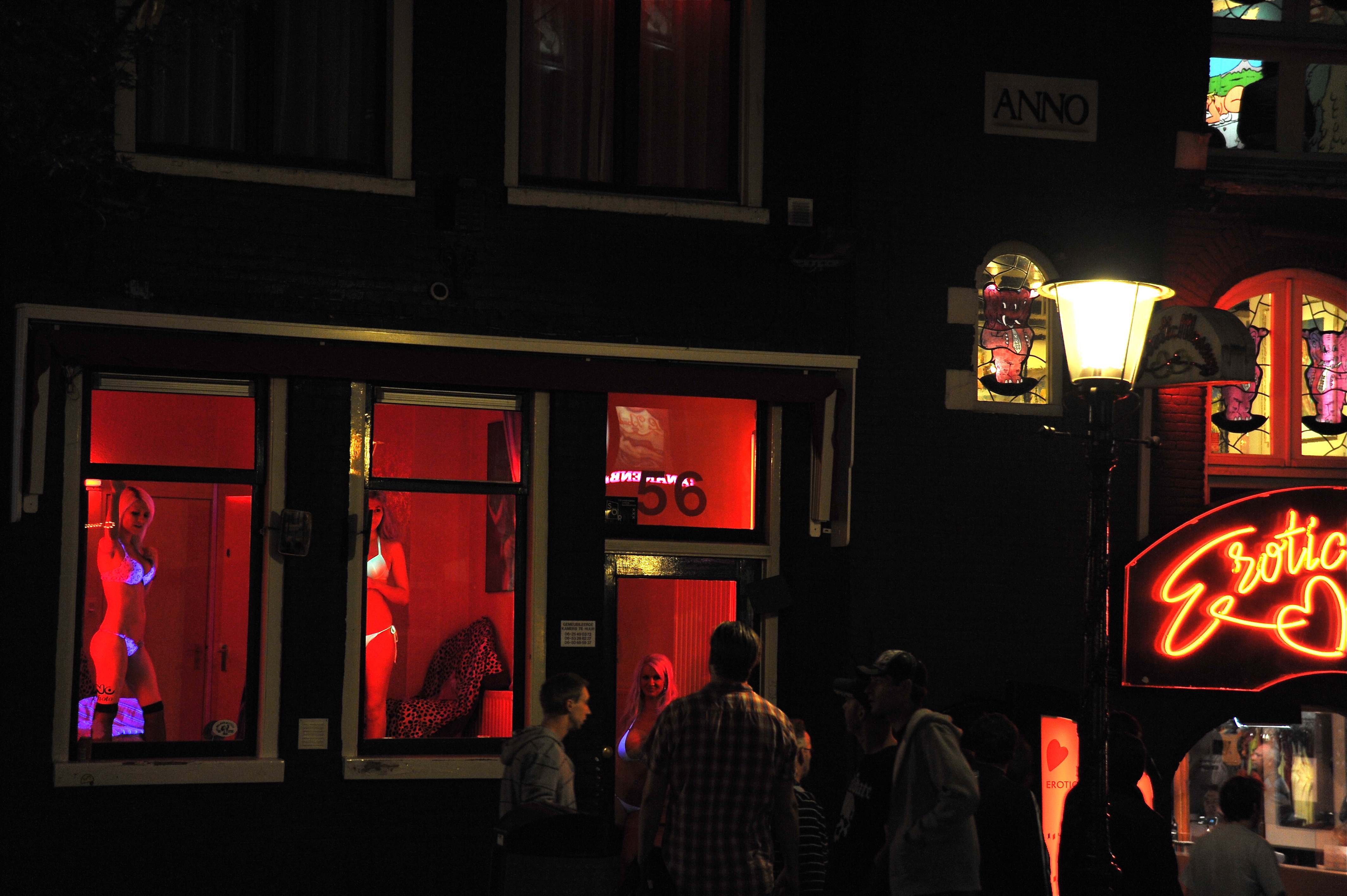 El barrio del sexo en Amsterdam