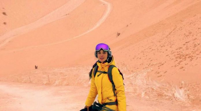 Nieve de color naranja en Europa, ¿Por qué pasa esto?