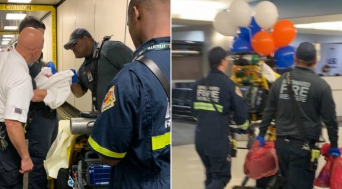 Bebé nace en pleno vuelo y aerolínea lo declara como «el cliente más joven hasta la fecha»