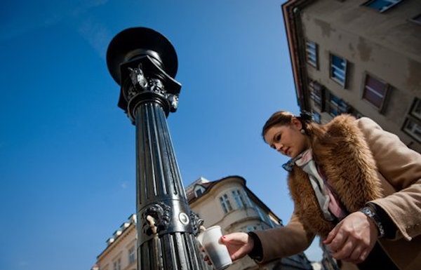 Eslovenia inaugura la primer fuente pública de Cerveza en la calle