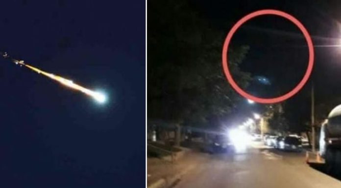#ÚltimoMinuto Un meteorito cae en Uruapan, Michoacán (México) causando una explosión y temblor
