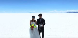 Pareja decidió viajar 400 días de luna de miel antes que pagar una clásica boda