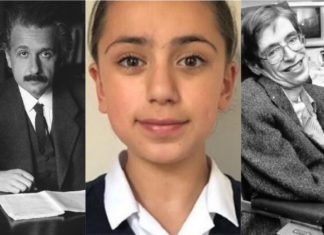 Niña de 11 años supera el coeficiente intelectual de Albert Einstein y Stephen Hawking
