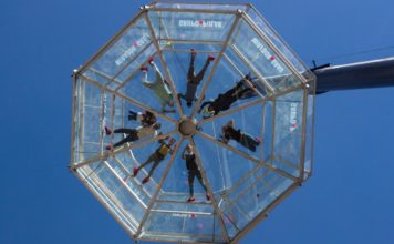 Mirador de cristal ofrece impactante vista de Arequipa desde las alturas