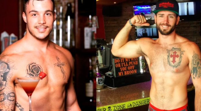 Abren el primer restaurante en donde te atienden guapísimos meseros en ropa interior