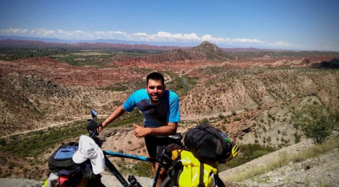 Argentino que recorre Sudamérica en bicicleta está desaparecido en Cusco