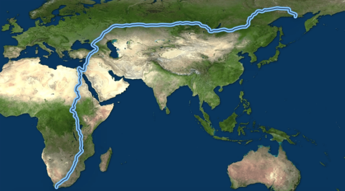 Este YouTuber detalla la distancia más larga que es posible caminar en la Tierra