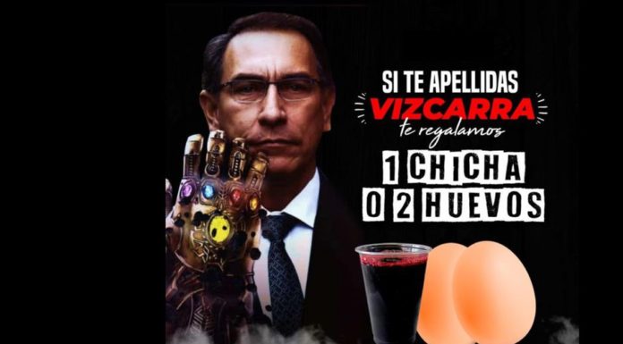 Hamburguesería regala dos huevos o una chicha a los Vizcarras