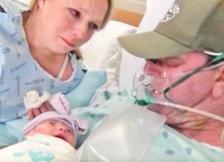 Mujer induce su parto 15 días antes, para que su marido con cáncer conozca a su hija