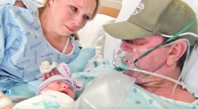 Mujer induce su parto 15 días antes, para que su marido con cáncer conozca a su hija