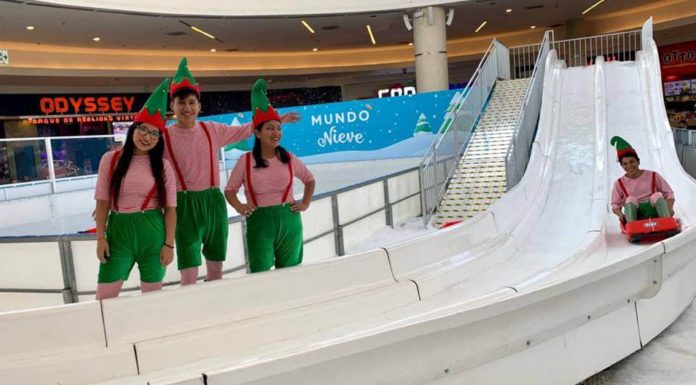 Tobogán de hielo en Lima se inaugura este sábado y los 100 primeros niños entrarán gratis