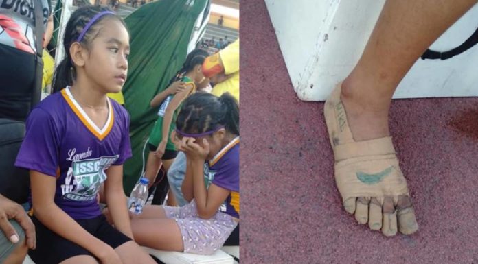 Niña se creó unos ‘’Nike’’ improvisados y ganó tres medallas de oro