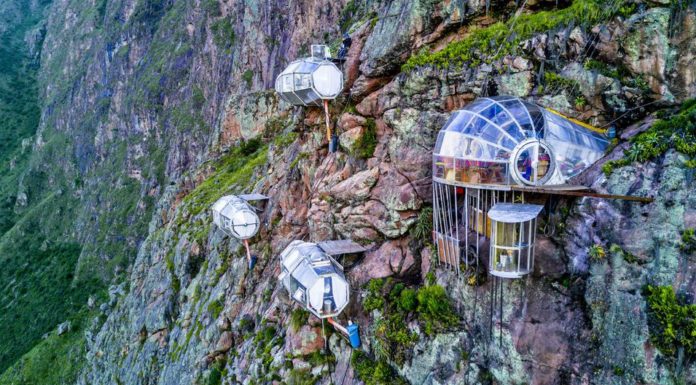 A 400 metros de altura: así luce el hospedaje más extremo del Perú