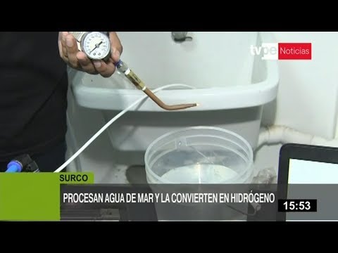 Inventores peruanos generan combustible a base de agua