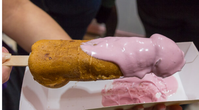 La Pollería, un local en Madrid que vende wafles en forma de pene