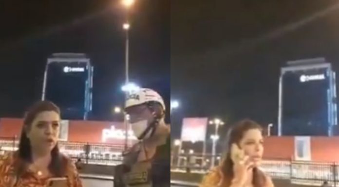 Milagros Leiva es intervenida y llama a general para amedrentar a policías