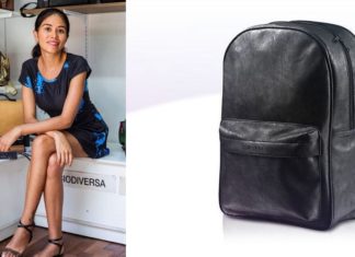 Sandra Valle, la diseñadora peruana que hace mochilas veganas con hojas de piña y shiringa