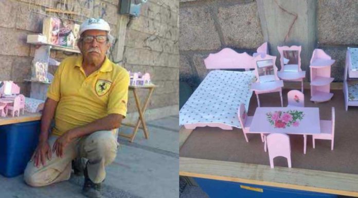 Abuelito pide ayuda en Internet para vender sus hermosas manualidades