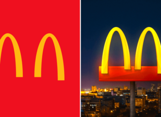 En Brasil, McDonald’s dividió su logotipo en 2 arcos para crear conciencia sobre la distancia social.