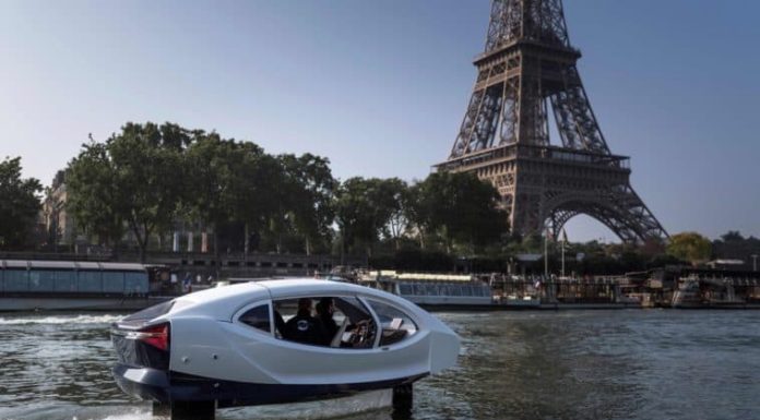 París tendrá taxis acuáticos “voladores” en el río Sena en 2020