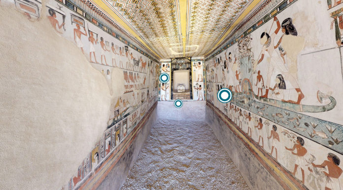 Egipto abre sus tumbas de manera virtual para animar a quedarse en casa