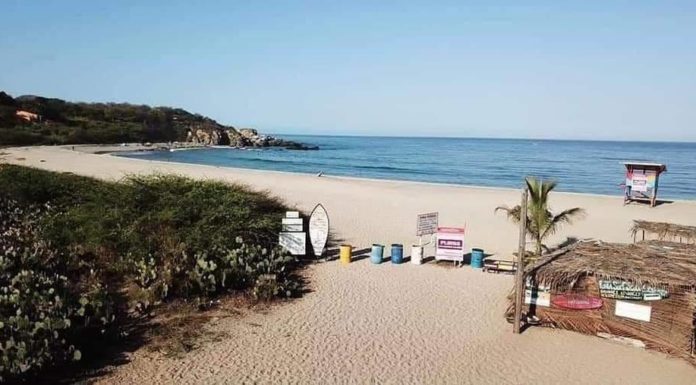 Playas limpias y sin contaminación en semana santa