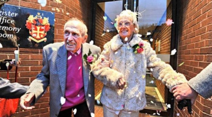 Hombre de 97 años se casa con mujer de 90: ‘’Nunca es demasiado tarde para amar’’