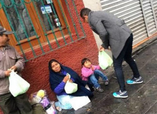 Familias de Perú donarán un plato de comida a personas vulnerables.