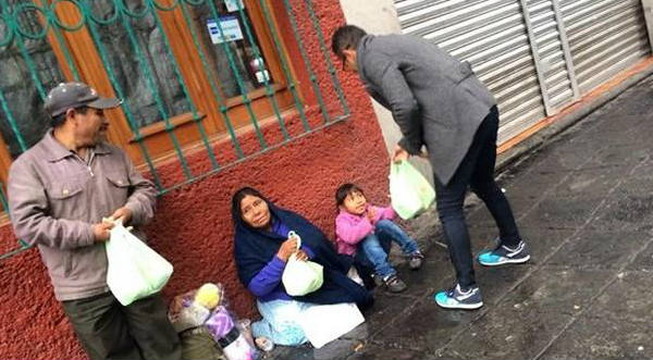 Familias de Perú donarán un plato de comida a personas vulnerables.