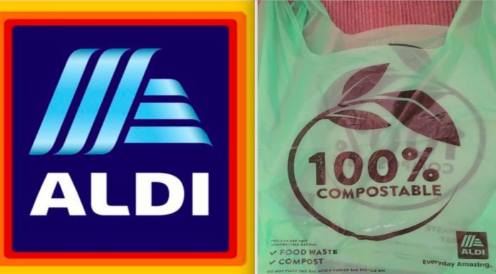 Supermercado en Irlanda reemplaza todas sus bolsas de plástico con bolsas biodegradables compostables