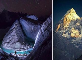 Fotógrafo descubre increíble glaciar escondido en el Himalaya